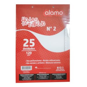 ALAMO HOJAS 2 25PC