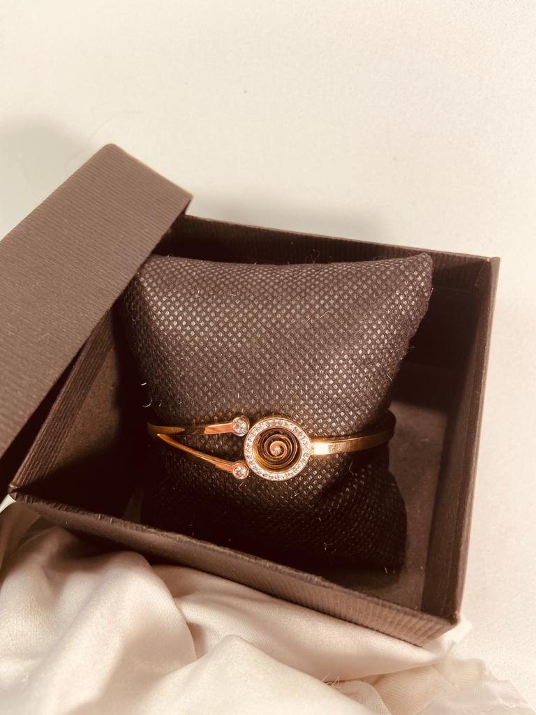 Pulsera Brazal ‘Torbellino’ Color Oro Rosado n3 - Imagen 2