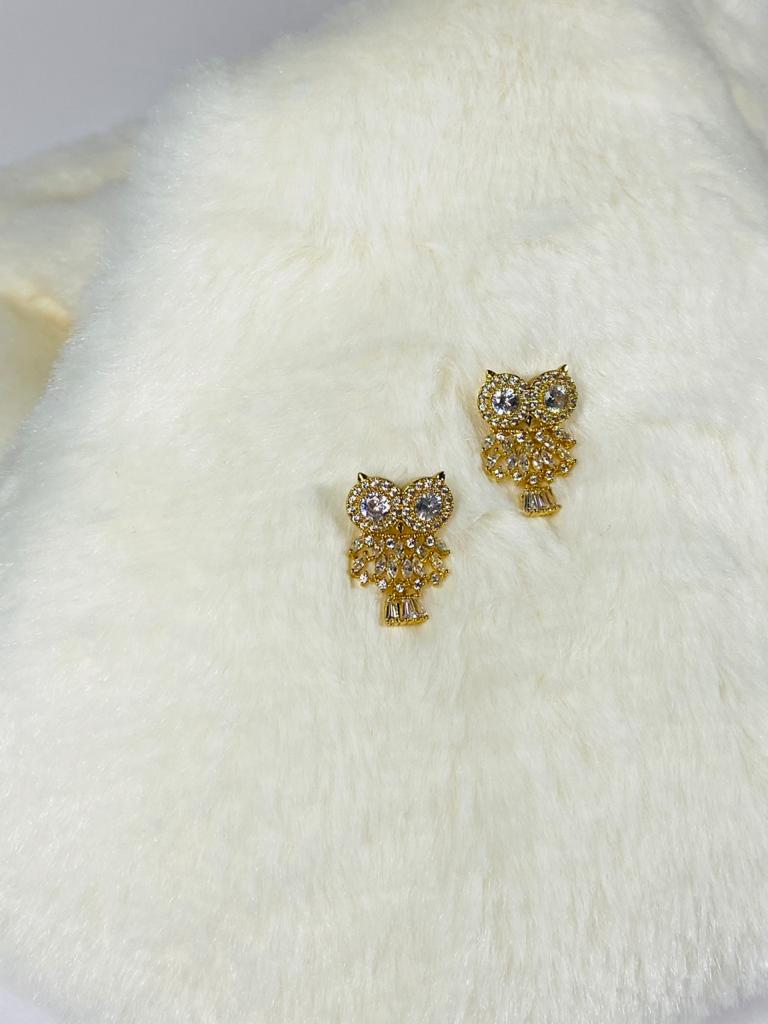 Aros Con Hermosa Forma de Buhos n5 - Imagen 5