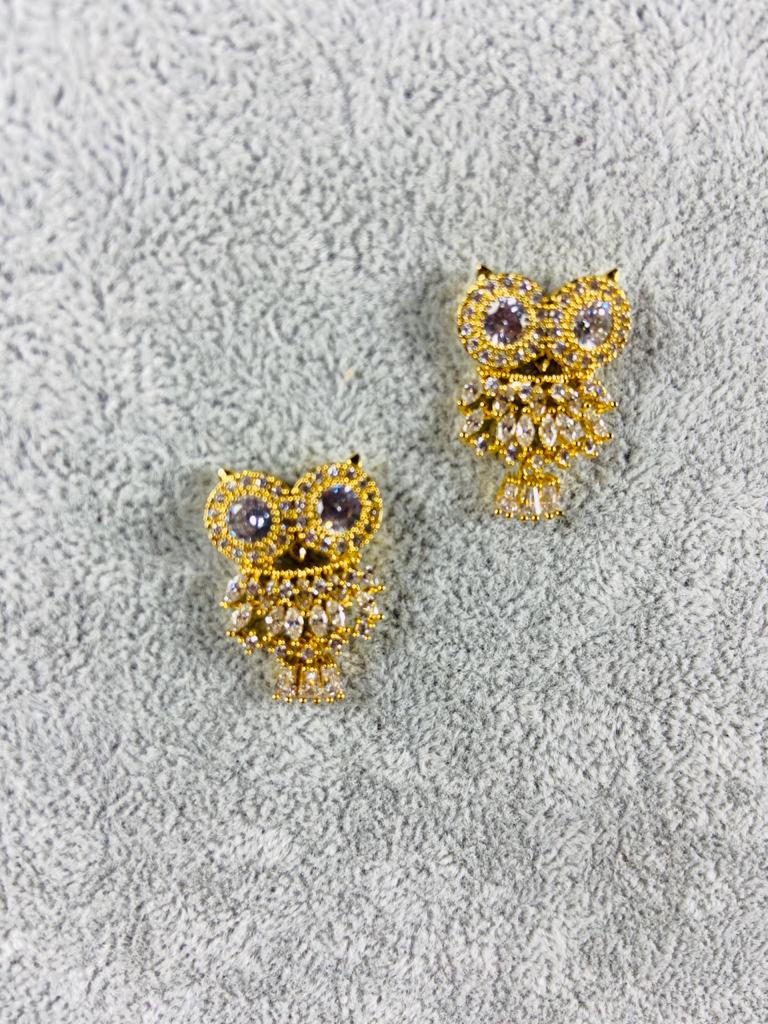 Aros Con Hermosa Forma de Buhos n5 - Imagen 4