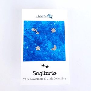 Pendientes constelación sagitario