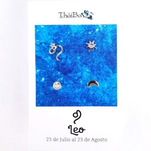 Pendientes constelación leo