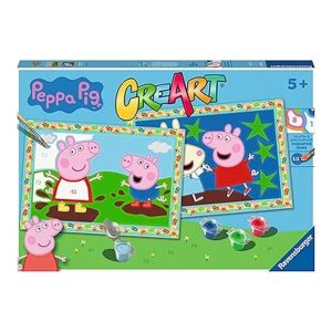 Ravensburger CreArt Serie Junior Peppa Pig Pintar por Números Kit 23570