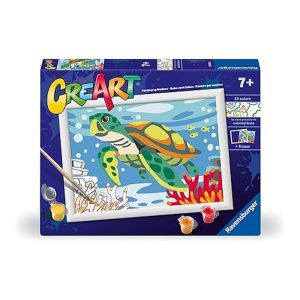 Ravensburger CreArt Serie D Tortuga Marina Pintar por Números 23974