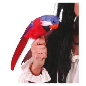 Loro artificial de 40cm complemento para disfraz 18248 GUIRCA – Más de 5 años