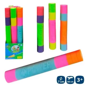 Pistola de agua foam Arcoiris 60cm modelos surtidos (1 unidad) 95603 JUINSA