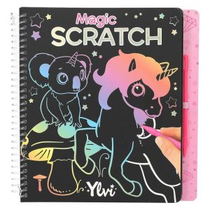 Magic Scratch Book con 20 páginas fantásticas negro 12730 Depesche