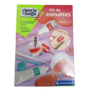Kit de esmaltes laboratorio educativo de Clementoni 55528