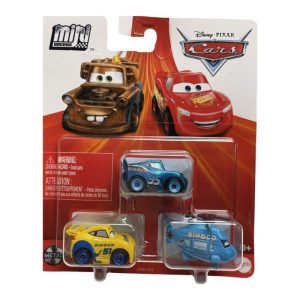 Pack Disney Cars Rotor Turboski, Cruz Ramirez y Rayo Dinoco HTR07 Mattel