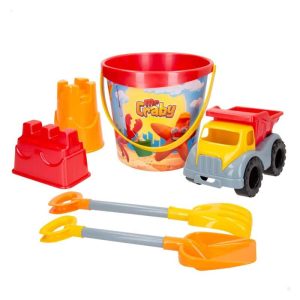 Set juguetes de playa con camión y accesorios Mr Craby Colorbaby 45916