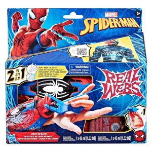 Lanzador arácnido Supremo Real Webs 2 en 1 con disfraz F8734 Hasbro