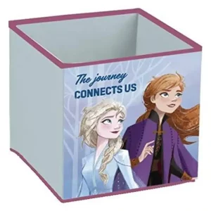Caja infantil plegable Frozen 2 guardatodo 31x31x31cm WD13002 ARDITEX