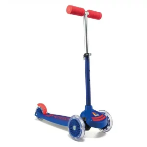 Patinete Maxi Scooter azul 3 ruedas con luces 56 cm Molto 24221