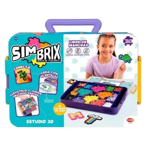 Maletín de manualidades Simbrix Estudio 3D 64008003 BIZAK