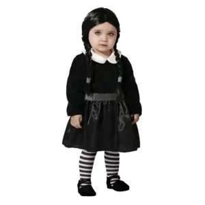 Disfraz Fantasma Negro Niña Talla 24 Meses Infantil 77306 ATOSA