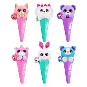 Peluche infantil Zuru Coco con cono multicolor 9601S ZURU modelos surtidos
