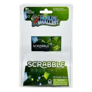 World’s Smallest Scrabble original en miniatura 5017 MADNESSTOYS