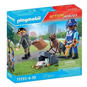 Playmobil Action Heroes Busqueda Policial 71731