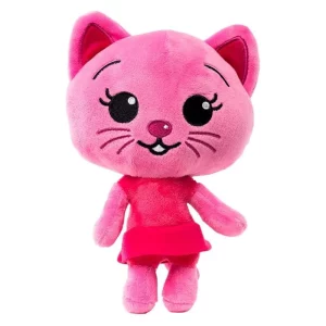 Peluche Musical Gatito Mei Li Rosa de 20 cm 85023 BANDAI
