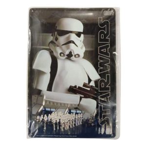 Star Wars placa metálica Storm trooper 76721-ST