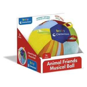 Pelota Musical Amigos Animales de Clementoni 17464