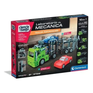 Clementoni Laboratorio de mecánica Trailer Portacoches 55589.5