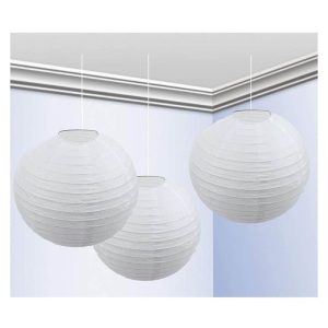 FAROLES PAPEL BL 25cm 10804 ¿