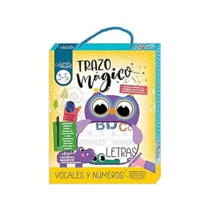 Caligrafía en Relieve Estuche Vocales y Números Imagiland PTC033