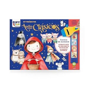 Kit Proyector Audiocuentos Clásicos Cuentos de Aventuras BOPR07