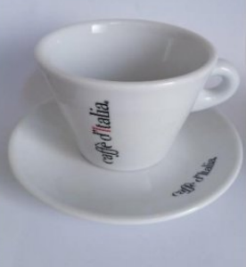 PORCELLANA TAZZA e PIATTO CAPPUCCINO