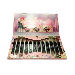 Pack De 12 Sombras Metal Y Matte Excelente Regalo