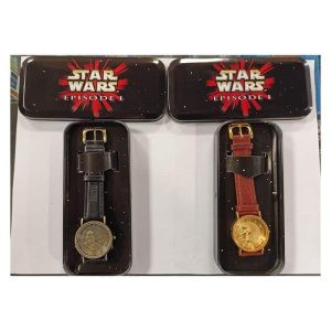 Star Wars Reloj clásico estuche de metal episodio I