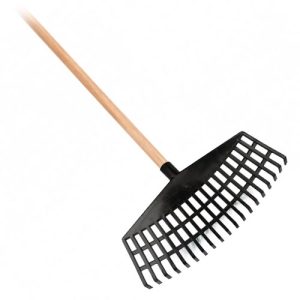 Rastrillo plástico (incluye palo)