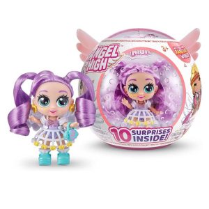 Bola Angel High muñeca Pascal pelo lila y 10 sopresas en su interior