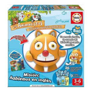 Animalisto Bali la gatita juguete educativo interactivo de Educa