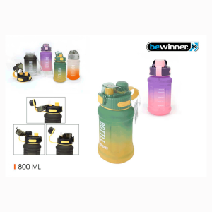 Botella sport agua multicolor 800 ml Bewinner 11400