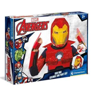 Marvel mascara de Iron Man Set de Manualidades en cartón de Clementoni