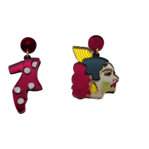 Pendiente LOLA FLORES – Chocolate