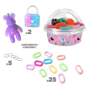 Set Funny de 25 piezas para crear pulseras y collares multicolores